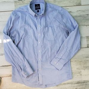 Stafford Blue Men's Button Down Size 16.5